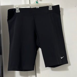 Black Nike short leggings